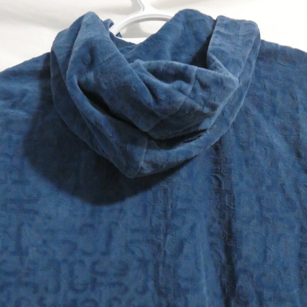 JUICY COUTURE | xl, extra large | Zip-Up Velour JC All Over Design Hooded Jacket - Picture 13 of 16